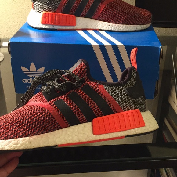 Adidas NMD_R1 primeknit ltd lush red nmd - Picture 5 of 7